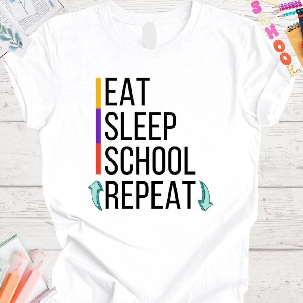 Unique Back To School T-Shirt For College Students, Students Shirt